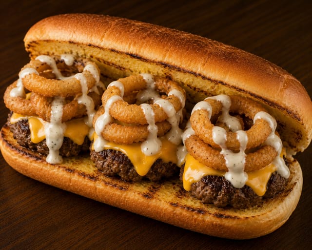 Turnpike Sliders Sandwich.