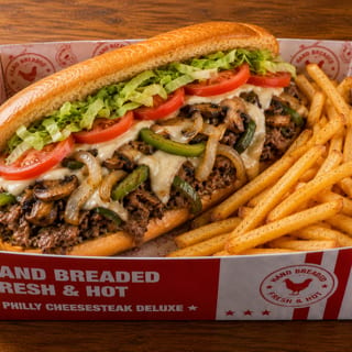 Philly Steak Deluxe w/ Fries