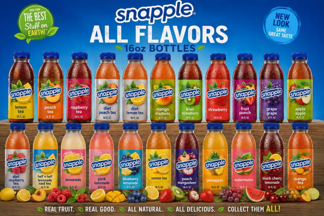 16 Oz Snapple.