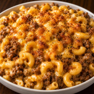 Meaty Mac and Cheese