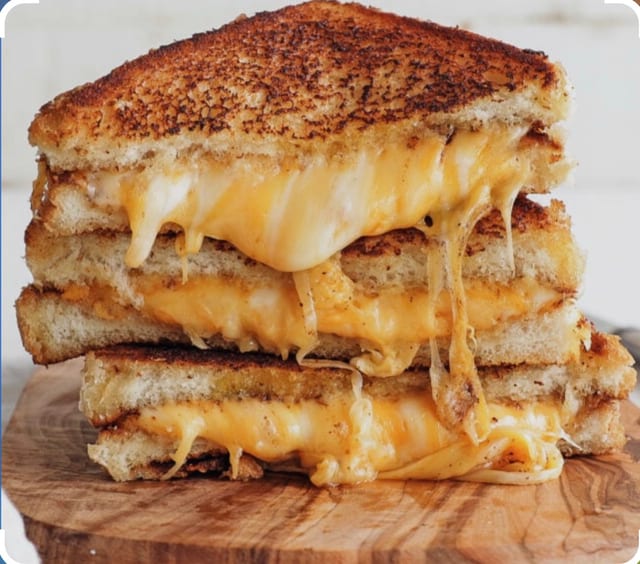 Dr. G's Grilled Cheese Sandwich.