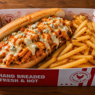 Buffalo Chicken Cheesesteak w/ Fries
