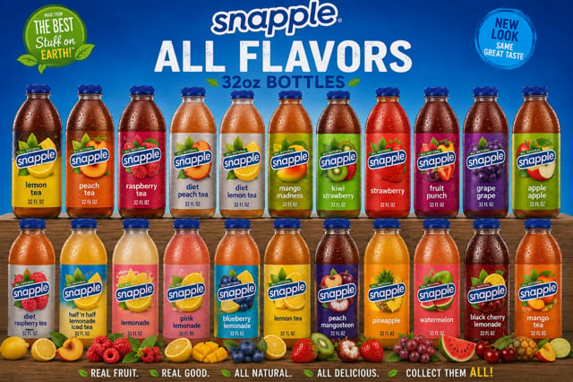 32 Oz Flavors.