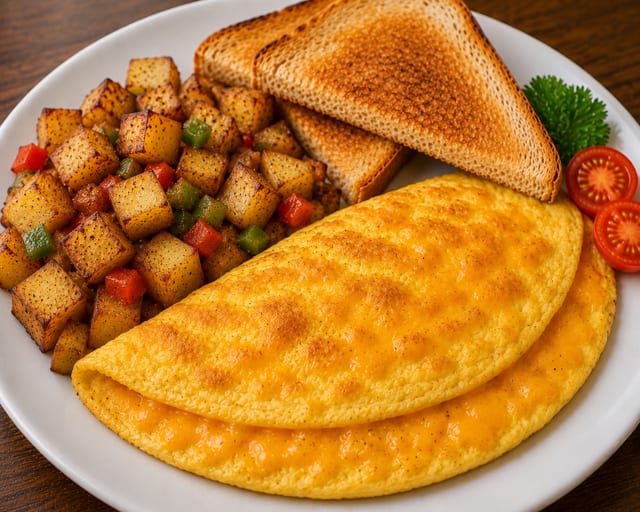Cheese Omelet.