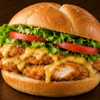 Jungle Habitat Chicken Finger Sandwich
