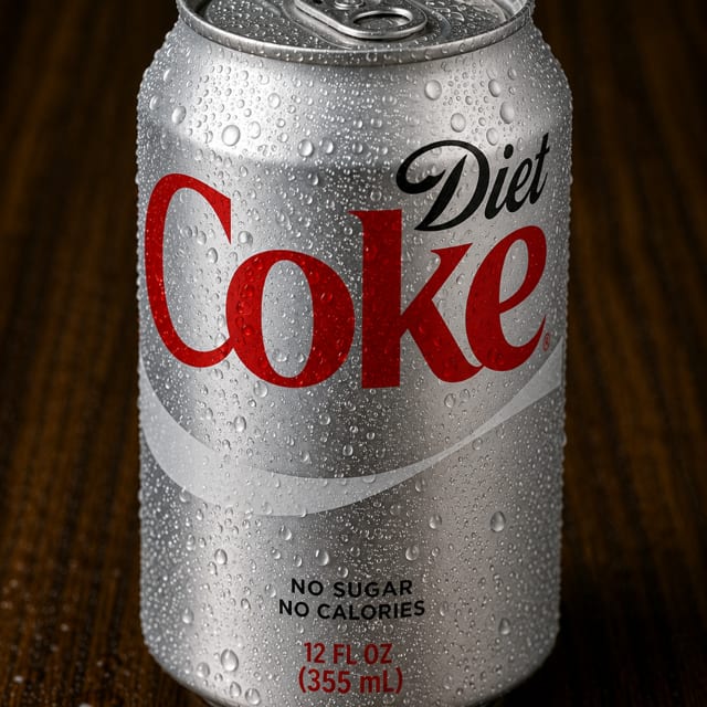 Can a Diet Coke.
