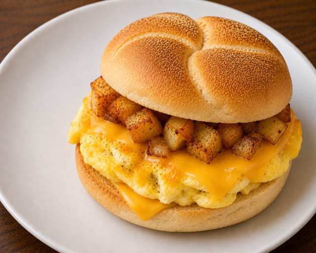 Potato, Egg, and Cheese.