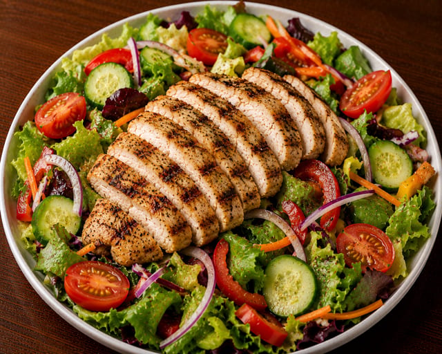 Grilled Chicken Salad.