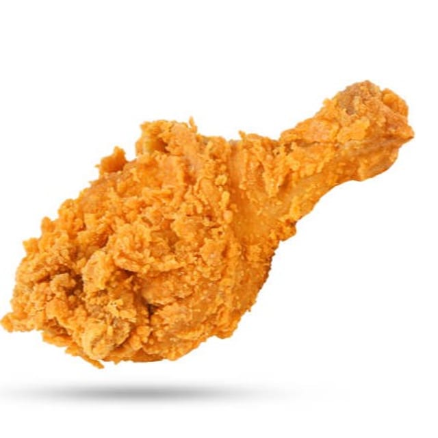 Leg Fried Chicken.